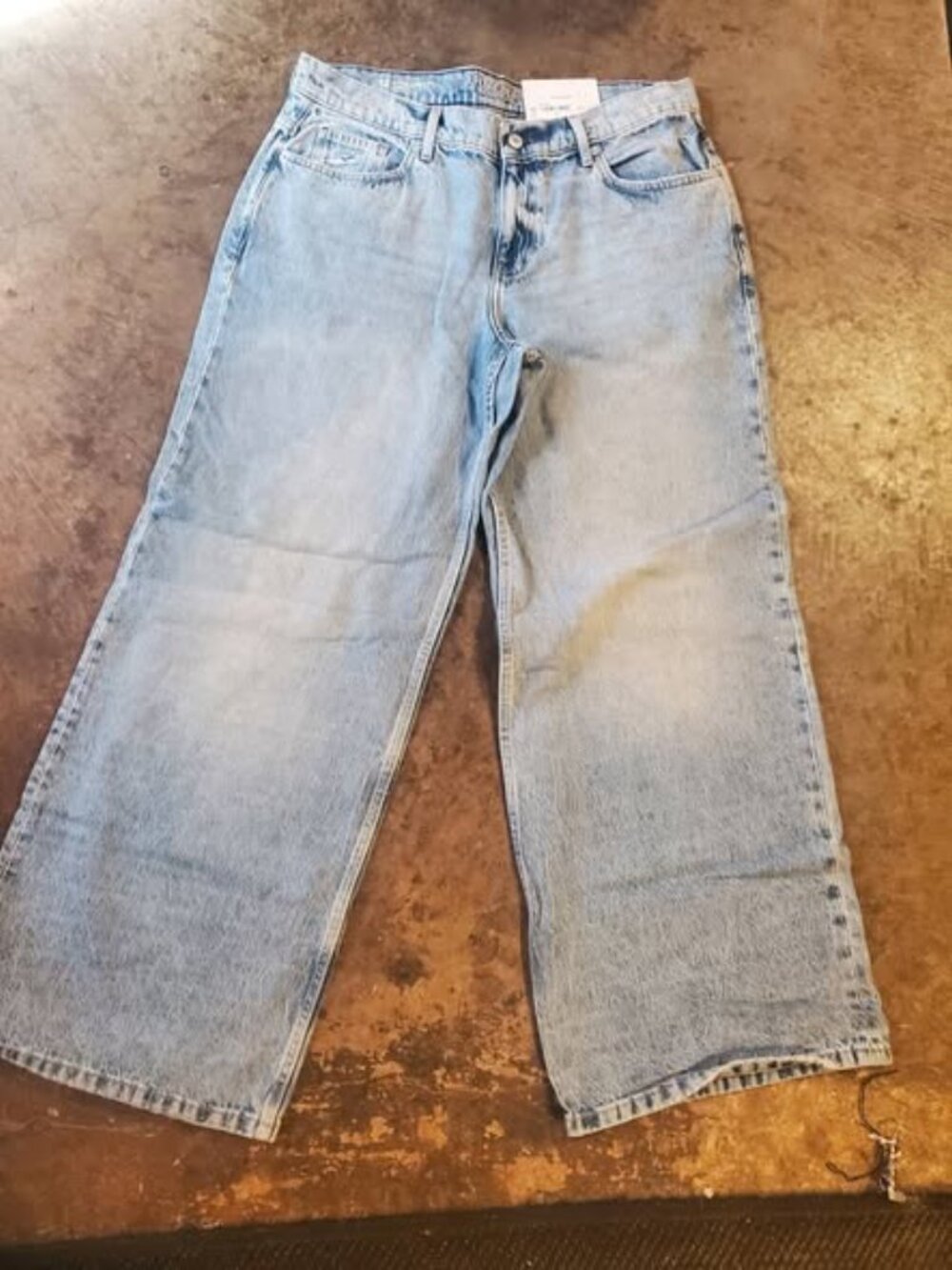 Arizona Ladies Baggy Super Low-rise Jeans (#1)